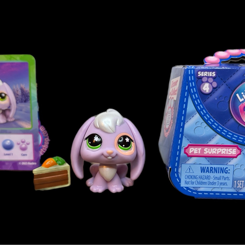 Littlest pet shop LPS Flop ear bunny #g7 #234
